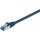 Cat.6A Netzwerkkabel S/FTP 1,0 Meter blau