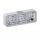 Plexo Aufputzgehäuse 3-fach horizontal IP55-IK07 grau