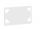 Bezeichnungsschild 40x22mm farblos