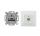 UAE-Cat.6/ClassEA iso-8 Up rw Datendose 1-fach reinweiß