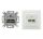 UAE-Cat.6/ClassEA iso-8/8 Up rw Datendose 2-fach reinweiß