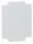 Montageplatte 310x240mm Stahlblech galvanisiert