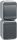 448629 FRAP A/W+Steckdosenkombi,Grau ELSO