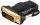 A 333 Adapter HDMI-Buchse/DVI-D Stecker vergoldet