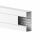 BR-SET Geräteeinbaukanal-System 60x170/80-9010 alpinweiß