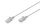 DK-1618-005S Cat.6 Slim Netzwerkkabel U/UTP 0,50 Meter grau