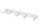DN-97601-2 Professional 1HE Rangierpanel 5x PVC Ringe 31x85mm