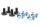 DN-97601-2 Professional 1HE Rangierpanel 5x PVC Ringe 31x85mm