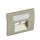 Galea Life Abdeckung DAE FSTP 2x RJ45 Kat.5e titanium