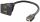 HDMI-Kabeladapter 2x HDMI-Buchse (Typ A) > 1x HDMI-Stecker (T