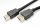 High-Speed-HDMI-Kabel mit Ethernet 15,0 Meter schwarz