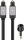 HQ Toslink Kabel mit Metallsteckern Toslink-Stecker/Toslink-Stec