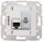 KDD 500 8(8)/TV Cat.6A/TV Einsatz und Zentralplatte RAL 9010
