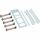 Sammelschienenverbinder univers. Z Schrank/Schrank 5-polig CU 12