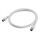 SATKAG A Anschlusskabel 1.5 m - Antennenkabel mit 2 x Quick-F-Ge