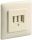 TAE 3x6 NFN Unterputzdose beige