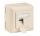 UAE Cat.6A iso-8/8 Ap Datendose 2-fach beige