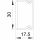 WDK15015BR Wand- und Deckenkanal 15x15mm sepiabraun