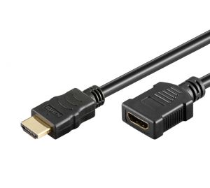 HDMI-Verlängerung ( Kupplung-Stecker) 2m