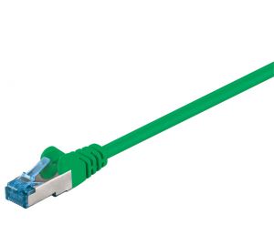 Cat.6A Netzwerkkabel S/FTP 10,0 Meter grün