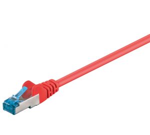 Cat.6A Netzwerkkabel S/FTP 10,0 Meter rot