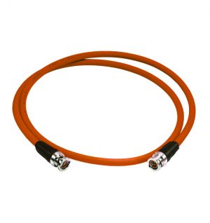 CATV-Messkabel BNC-Stecker/BNC-Stecker 2,0m orange