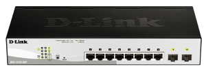 8-Port 10/100/1000+2 PoE Gigabit Desktop-Switch RJ-45