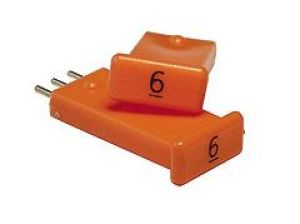 Amini/PADS lang 10dB Dämpfungsglied orange EG / Kleinteilelager