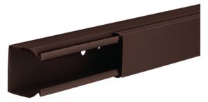 LF2502508014 Wand- und Deckenkanal 25x25mm braun