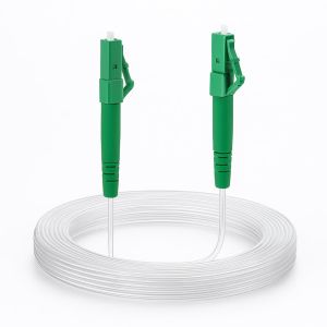 LWL-Patchkabel 1M LC/APC-LC/APC, Simplex,OS2,Transparent
