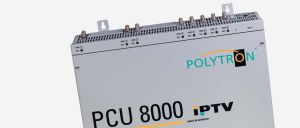 PCU 8130 kompakter IP-Streamer 8 x DVB-S/S2/-T/T2/-C