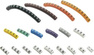 STD 15 Markierer weiß mit Buchstabe C für Kabel 5,8-8,00mm
