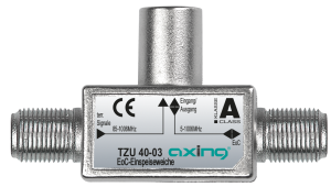 TZU 40-03 EoC-Einspeiseweiche | 4 dB zum Einspeisen von HF-modul