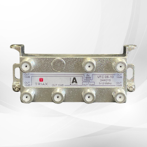 VFC 06-10 6-fach Verteiler 1,2 GHz 10dB
