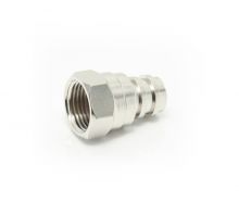 F-Stecker Crimp für 4 mm Kabel