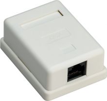 1-Port RJ45-Anschlussdose CAT.6 UTP LSA Montage