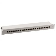 19\" Patchpanel Cat.6A Class E(A) 500MHz 1HE 24xRJ45