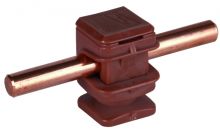 204 001 Leitungshalter DEHNsnap® Bauhöhe 16 mm mit Innengewinde 