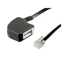 RJ11-TAE Adapter RJ11-Stecker/TAE F-Buchse