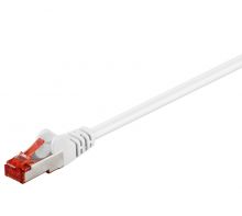 Cat.6A Netzwerkkabel S/FTP 0,25 Meter weiß
