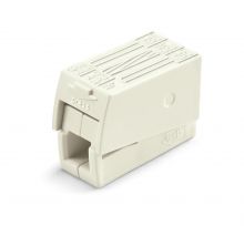 224-112 2-Leiter-Leuchtenklemme 2x1,0-2,5mm² weiß