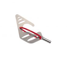 Edelstahl Spezial-Gleithaken mit RUNPOTEC-Gewinde ø 6mm
