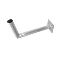 EXA 192 Wandhalterung Alu Ø48mm Wandabstand 25cm