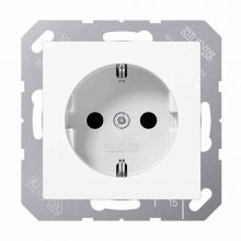 A 1520 WW Serie AS SCHUKO®-Steckdose 16 A 250 V ~ alpinweiß