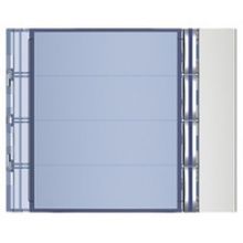 Abdeckung für Ruftastenmodule von SFERA Aluminium, 4 Ruftasten, 