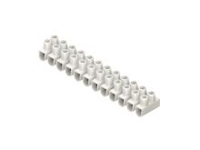 Anschlussklemme (Lüsterklemme) 1-4mm² 12-polig weiß