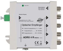 AORX 4 R optischer Empfänger zum direkten Anschluss von bis zu 4