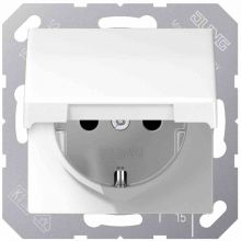 AS 1520 KL WW Serie AS SCHUKO®-Steckdose mit Klappdeckel 16 A 25