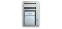 Audio Außenstation Taste 1-reihig AP silber