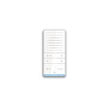 Audio Innenstation zum Freisprechen Serie TASTA PLUS weiss AP